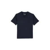 WE Fashion Majica temno modra