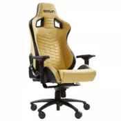 SPAWN gejmerska stolica SPECIAL EDITION (Zlatna) - FL-GDBXL do 250 kg, Platno