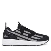 EA7 unisex. X8X217_XK433 Čevlji C2 technology črni (40 2/3), Črna, Ravna stran, Čipke, Priložnostno, Šport, Ve