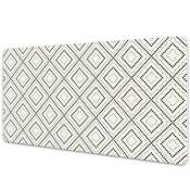 Decormat Podloga za pisalno mizo Geometrijski vzorec 120x60 cm