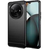 GS Ovitek za Xiaomi Redmi A3, karbonski, črn