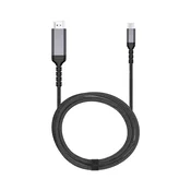 INF Adapterski kabel 4K 60Hz USB C v pretvornik kabla HDMI Black 200 x 0,93 cm 2, (21276268)