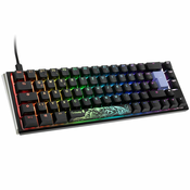 Ducky One 3 Classic Black/White SF Gaming Tastatur, RGB LED - MX-Silent-Red DKON2167ST-SDEPDCLAWSC1
