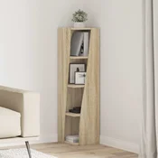Kutni ormaric Sonoma hrast 27,5x27x102cm Konstruirano drvo