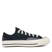 Converse Modne superge Chuck 70 Varsity Vines A15549C Črna