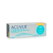 Johnson & Johnson Acuvue Oasys 1-Day with HydraLuxe for Astigmatism (30 leća) Dioptrije: 0, Zakrivljenost: 8.5, Promjer: 14.3