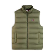 Tommy Jeans Brezrokavnik oliva