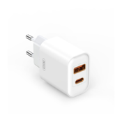 XO Polnilec za telefon CE12 1xUSB, 1xUSB-C 20W