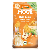 BIO JABOLČNO KORENČKOVI PIŠKOTI S PIRO, 125 g