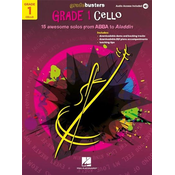 GRADEBUSTERS CELLO GRADE 1 15 SOLOS FROM ABBA TO ALADDIN +AUDIO ACCESS