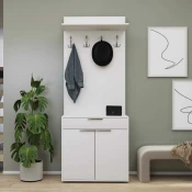 Hanah Home Cipelarnik sa civilukom Prt-521-Bb-1, 73x36x187 cm, Beli