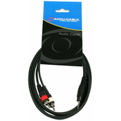 ADJ AC-J3S-2RM/1,5 3,5 Jack St/2x RCA Cinch