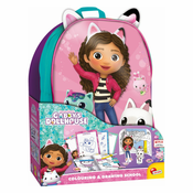 Lisciani Gabbys Dollhouse nahrbtnik s setom za risanje