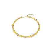 Swarovski ogrlica ženska pozlačena s Swarovski kristalom GEMA