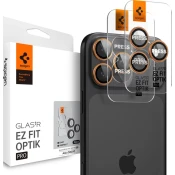 Spigen ZAŠČITNA FOLIJA ZA KAMERO SPIGEN OPTIK PRO ZA IPHONE 14 PRO MAX 15 PRO MAX 16 PRO