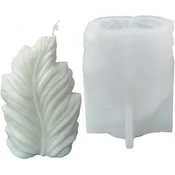 Dardanar Sveča DIY Kalup, Sveča Silikonska Šablona Easy Clean DIY Seashell Shape Šablona za DIY Candle Fudge Soap Chocolate, (21127355)