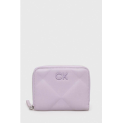 Denarnica Calvin Klein ženski, vijolična barva