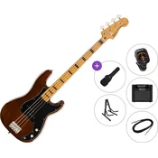 Fender Squier Classic Vibe 70s Precision Bass MN Premium SET Walnut Električna bas kitara