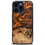 shumee Ovitek Bewood Unique za iPhone 16 Pro Max - oranžen