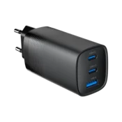 Gembird GEM Gembird TA-UC-PDQC65-01-BK univerzalni polnilnik za mobilne naprave, črn, 65W