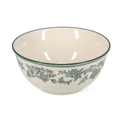 Zelena/slonokoščena porcelanasta skledica Cyril – S|P Collection