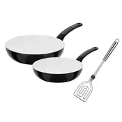 GSW SET PONEV Ceramica Blanca aluminij 3-delni
