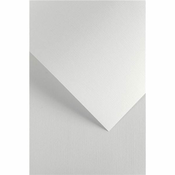 Okrasni papir A4 Canvas - 240 g, bel, 20 listov