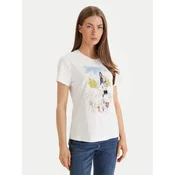 DKNY Majica Central Park Conversational P61M0WNA Bela Regular Fit