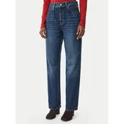 Tommy Hilfiger Jeans hlače WW0WW51407 Modra Straight Leg