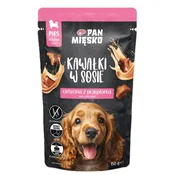 shumee Mr. Meat | Koščki v omaki - mokra hrana za mladičke - Telečje meso s prepelico 150 g