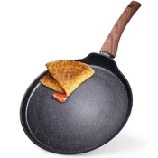 shumee Granitna ponev za palačinke, omlete, nizka, ravna, 24 cm