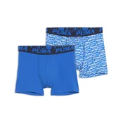 PUMA Boxers Youth (2-Pack), Clothing, Blue/Navy, 8