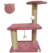 Paws & Whiskers Grebalica za macke Mini, Prljavo roze