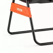 VEVOR Dvojni kompostnik za obračanje 955x67x105 cm Črn