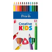 Obojeni olovci ICO Creative Kids trokutasti debeli obojeni 12 komada 7140133002