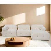 Atelier del Sofa L1 O1 1R Puf Bubble Corner Ugaona garnitura, Plava
