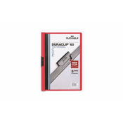 Durable Durable Uredski materijal DURACLIP 60 - 2209 220903 DIN A4 Crvena