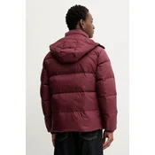 Tommy Jeans Puhovka Essential DM0DM19786 Bordo rdeča Regular Fit