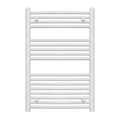 Novaservis - Kopalniški rebrast radiator (brisačnik) 478W/230V 90x60 cm, bel, zaobljen