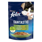 Felix Fantastic mokra hrana za mačke, zajec v želeju, 26x85g