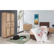 Hanah home Ormar Stil 90x192x52cm Hrast