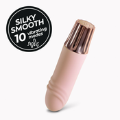 Mini vibrator Crushious - Mellow Waves, roza