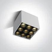STROPNA SVETILKA LED 20W WW IP20 230V BELA DM12906C/W/W
