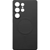 mobilNET silikonski ovitek za Samsung Galaxy S25 Ultra, črn (MagFiber)