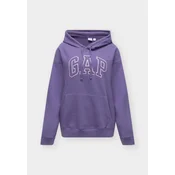 GAP Majica NEW HERITAGE lila/sliva