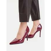 Čevlji z visoko peto DeeZee CEO-WSS21798-01 Bordo rdeča