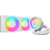 Arctic LIQUID FREEZER III PRO 240mm A-RGB vodno hlajenje za INTEL/AMD procesorje (bel)