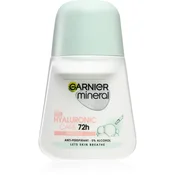 GARNIER antiperspirant roll-on za ženske Mineral Hyaluronic Care 72h, 50ml