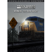 Train Sim World 2: CSX C40-8W Loco Add-On