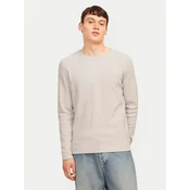 Jack & Jones Pulover Cooper 12258407 Bež Regular Fit